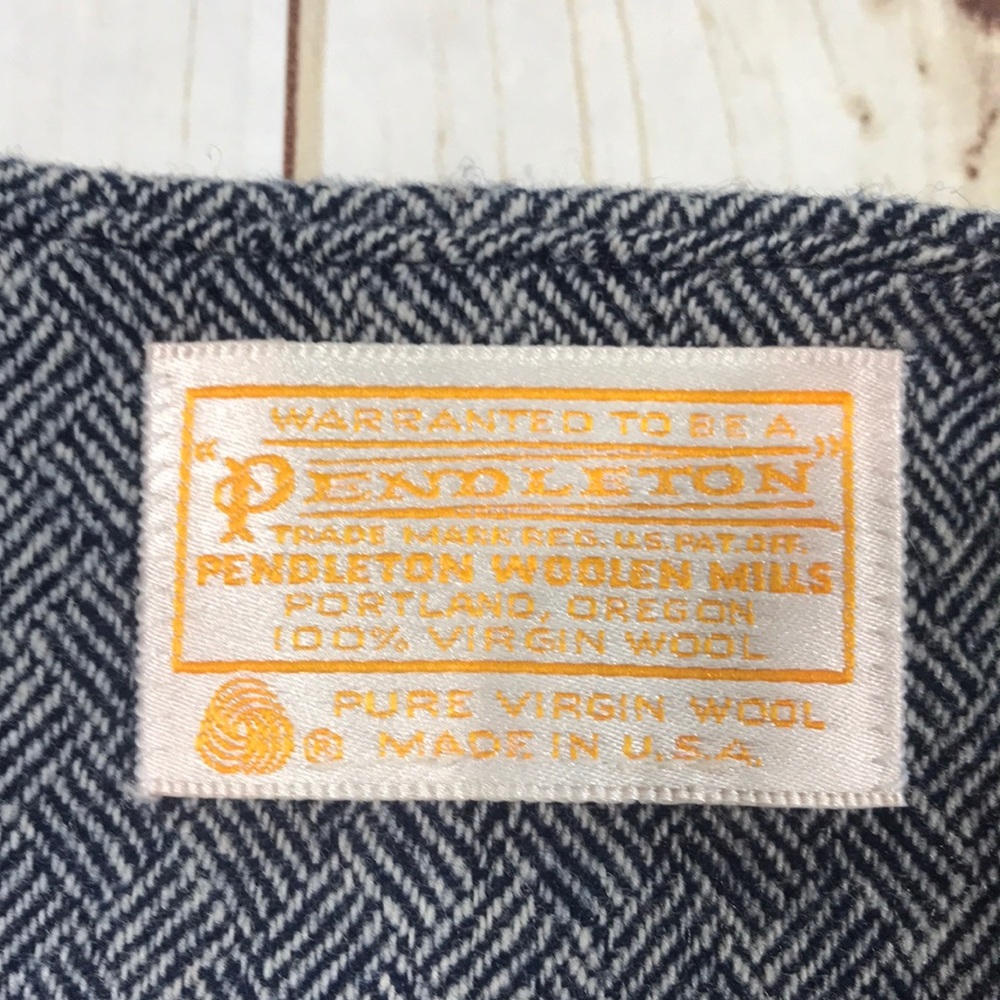 Pendleton Belted Wool Jacket/Blazer Euc - image 8